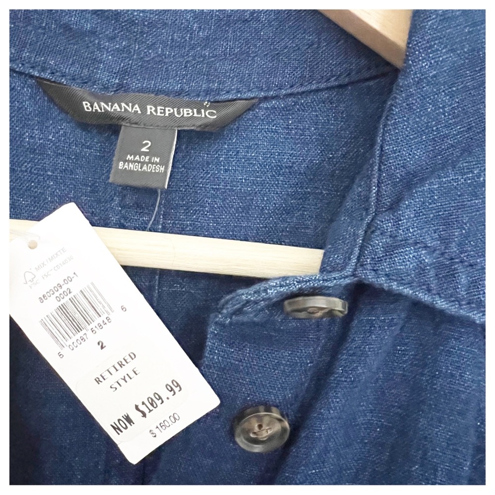 Banana Republic l Denim Camp Romper - Picture 7 of 12